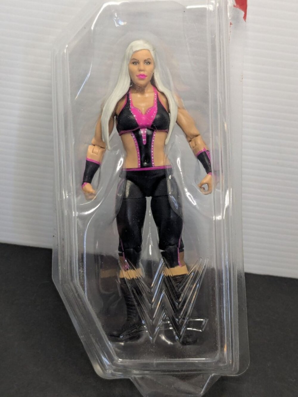 WWE Mattel Dana Brooke Figure Basic Series 68 Black Pink Gear Wrestling Figure